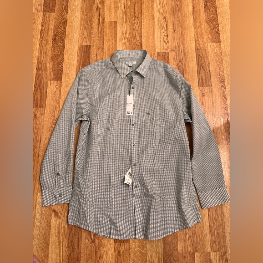 NWT White and Black striped Shirt